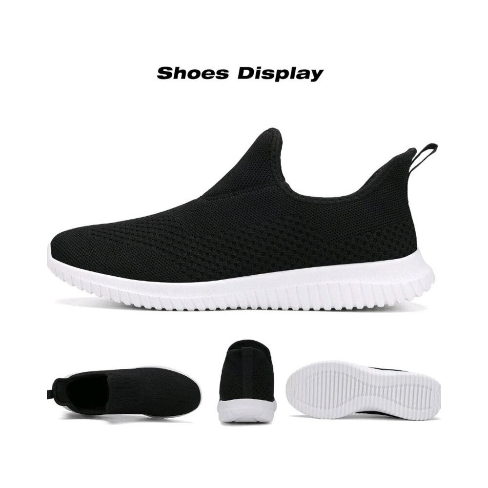 Women's Slip On Comfort Walking Shoes Ultra Lightweight Breathable Running Sz 38 - Picture 5 of 7